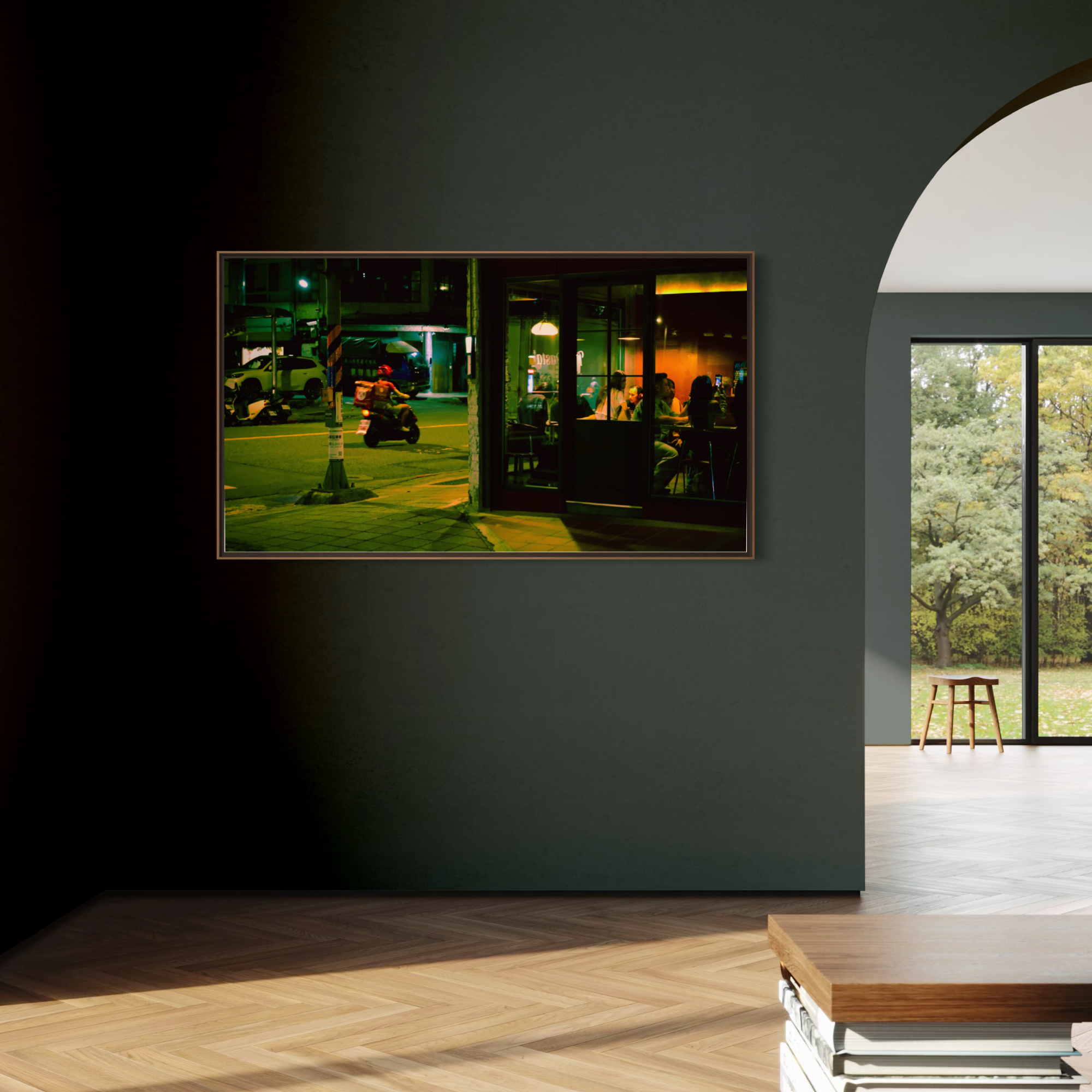 在李臨秋家樓下<br>遇見Edward Hopper<br>Edward HopperEdward Hopper at Lee Lin-chiu’s