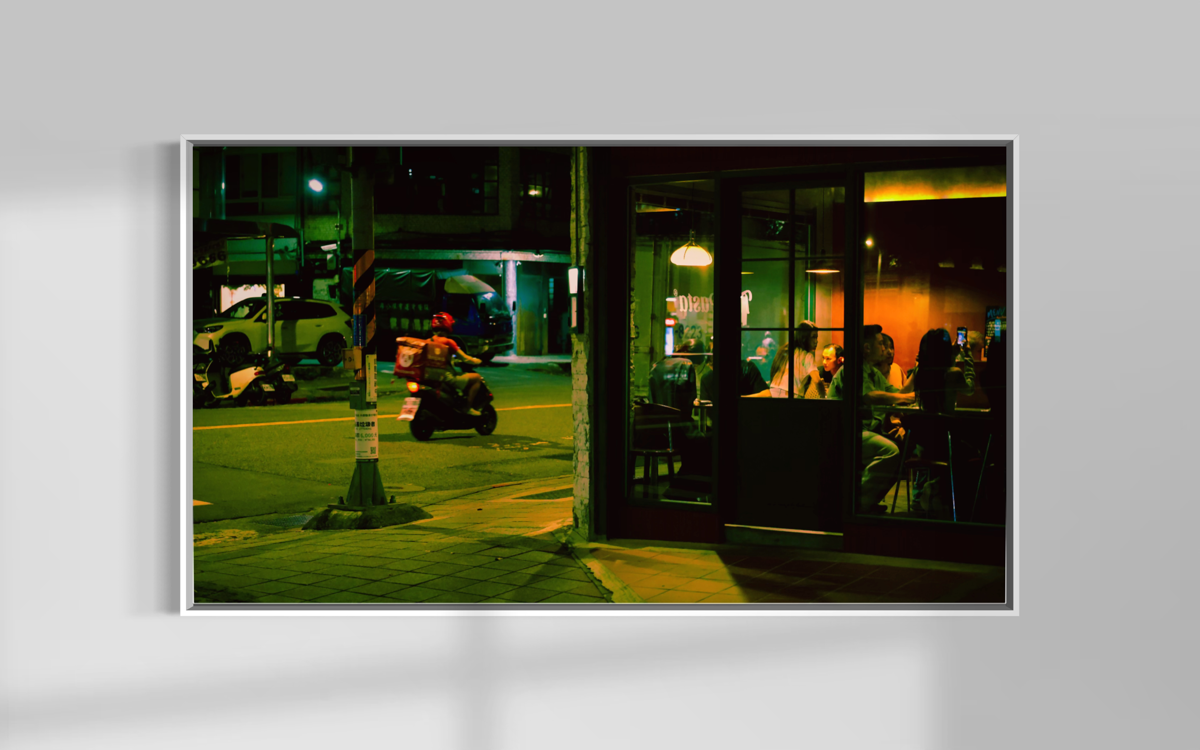 在李臨秋家樓下<br>遇見Edward Hopper<br>Edward HopperEdward Hopper at Lee Lin-chiu’s