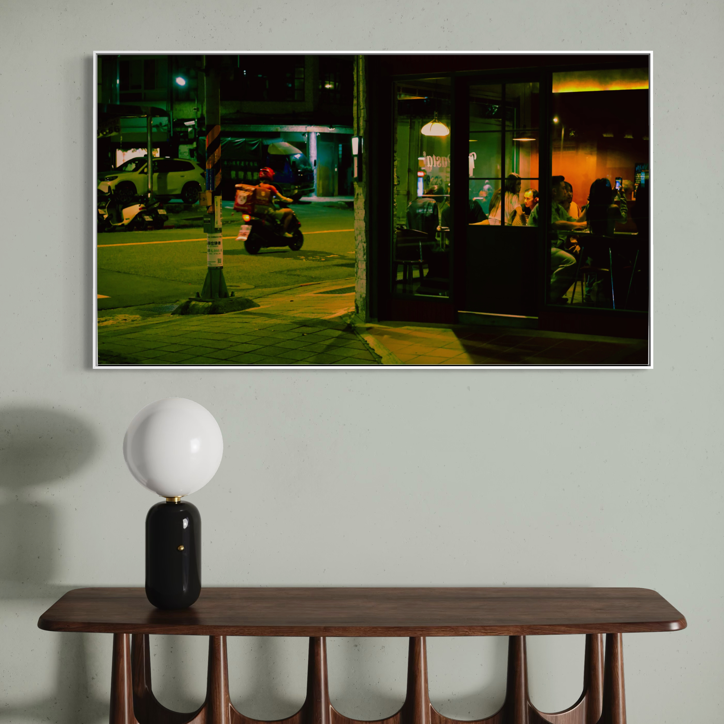 在李臨秋家樓下<br>遇見Edward Hopper<br>Edward HopperEdward Hopper at Lee Lin-chiu’s